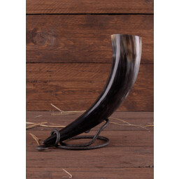 Round drinking horn holder