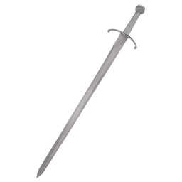 Medieval sword with bent cross-guard