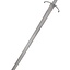 Medieval sword with bent cross-guard