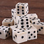 Historical dice (set of 3)