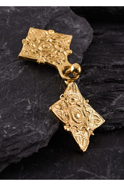 Twofold Viking brooch