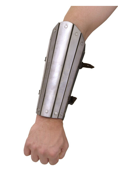 Vambrace of steel