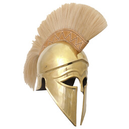 Corinthian helmet with crest