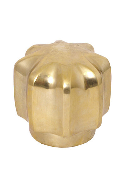 Brass mace head