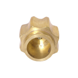 Brass mace head