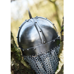 Viking helmet with chainmail