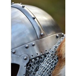 Viking helmet with chainmail