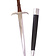 Deepeeka Short sword with bent cross-guard