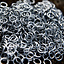 Zinc-coated chain mail rings, 1 kg