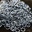Zinc-coated chain mail rings, 1 kg