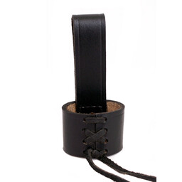 Belt holder for dagger, black
