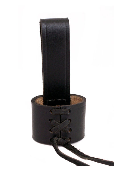 Belt holder for dagger, black