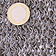 Ulfberth Roman piece of chain mail, 20 x 20 cm