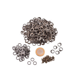 1 kg chain mail rings, mixed, 6 mm