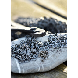 1 kg chain mail rings, mixed, 6 mm