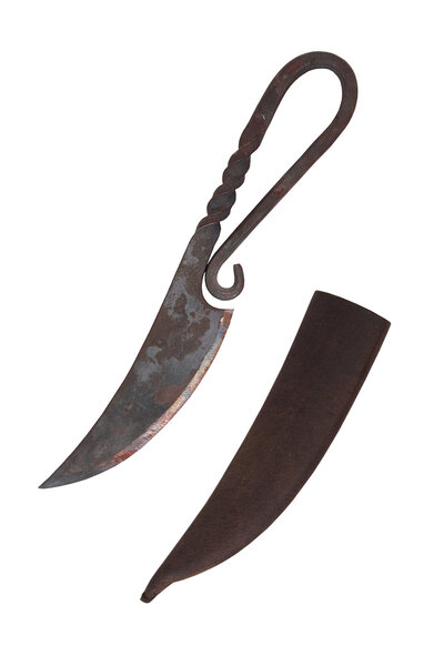 Twisted utility knife