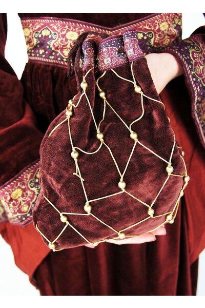 Noble pouch, burgundy