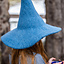Witch hat, light blue