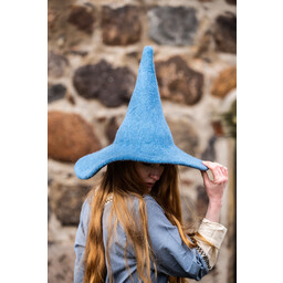 Witch hat, light blue