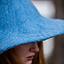 Witch hat, light blue