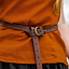 Celtic belt Fionn, light brown