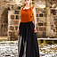 Medieval skirt Konstanze, black