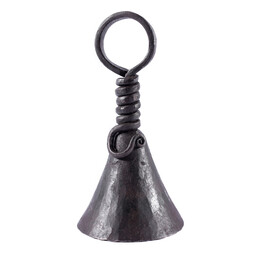 Hand-forged iron bell