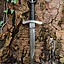 Crusader dagger Jerusalem, semi-sharp