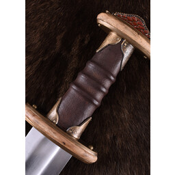 Sutton Hoo sword with enamel