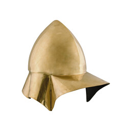 Greek Boeotian helmet, brass