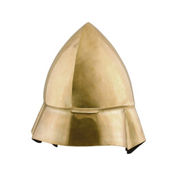 Greek Boeotian helmet, brass