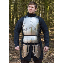 Gothic cuirass with backplate and tassets