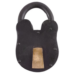 Large historical padlock