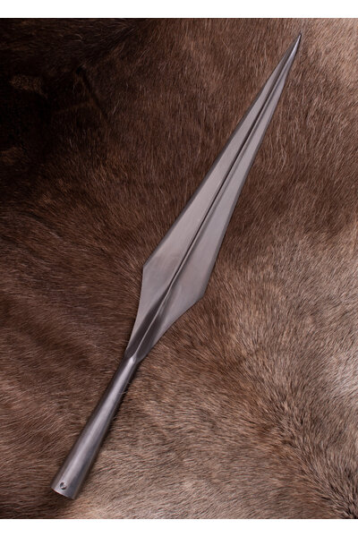Large Medieval Spearhead, approx. 52 cm