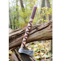 Viking axe, type K, engraved
