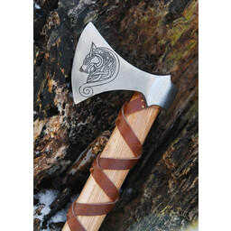 Viking axe, type G, engraved