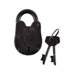 Small historical padlock