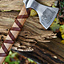 Viking axe, type E, engraved