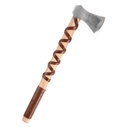 Viking axe, type H, engraved