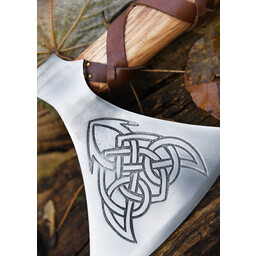 Viking axe, type M, engraved