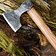Ulfberth Viking axe, hand-forged steel, type D