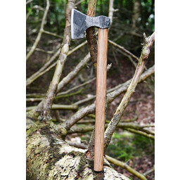 Viking axe, hand-forged steel, type D