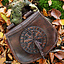 Leather bag with Vegvisir