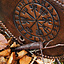 Leather bag with Vegvisir