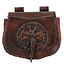 Leather bag with Vegvisir