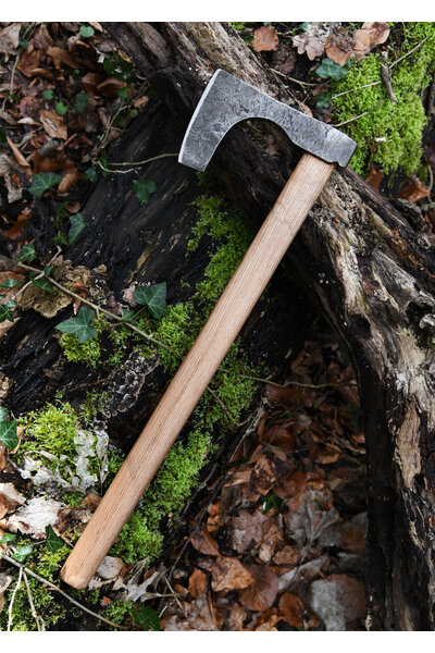 Viking Axe, Hand-Forged Steel, Type C