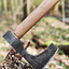 Viking Axe, Hand-Forged Steel, Type C