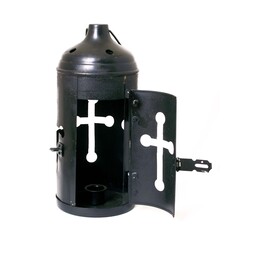 Lantern with cross opening