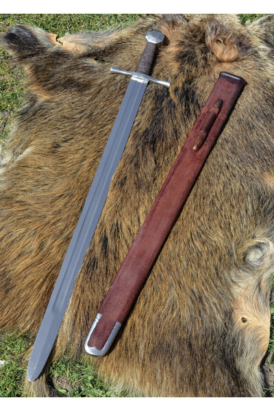 English single-handed sword, 13th century, battle-ready (blunt 3 mm)