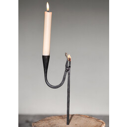 Hand-forged candlestick